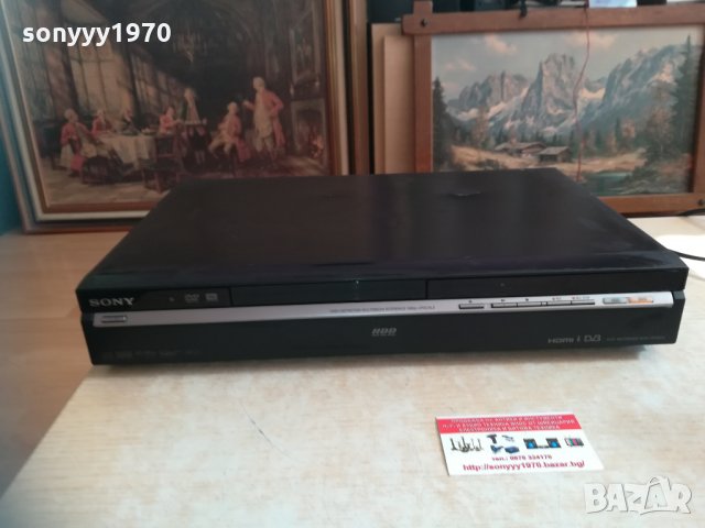 SONY RDR-HXD870 DVB/USB/HDMI/HDD/DVD RECORDER 0503211618, снимка 13 - Плейъри, домашно кино, прожектори - 32052177