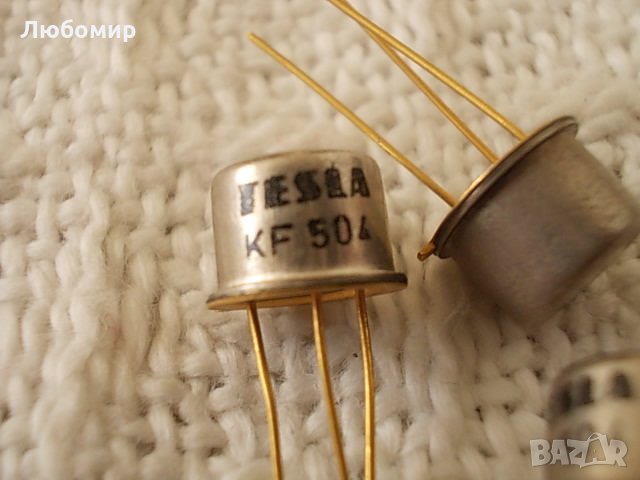 Транзистор KF 504 TESLA, снимка 2 - Друга електроника - 30931773