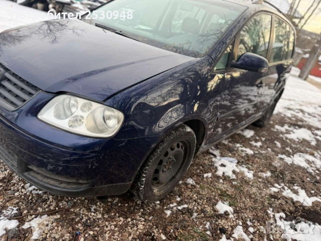 VW Touran 1.9tdi на части, снимка 2 - Автомобили и джипове - 53171502