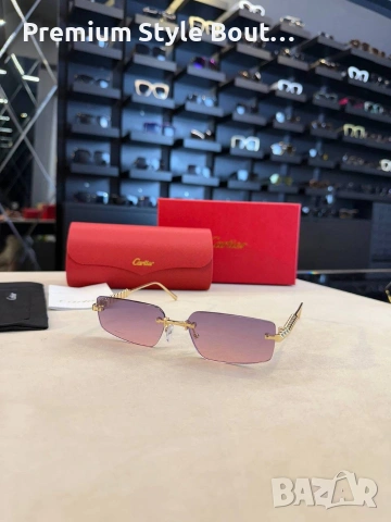 Очила + висок клас калъф + на марката кутия + сертификат + кърпичка Gucci carter miu miu , снимка 7 - Слънчеви и диоптрични очила - 54004785