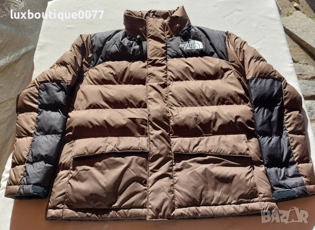 Използвано в отлично състояние зимно пухено яке The North Face M, снимка 2 - Якета - 52828959