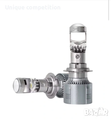 Н7 Лед крушки с лупа 140W BEAMLIX, снимка 2 - Аксесоари и консумативи - 54219290