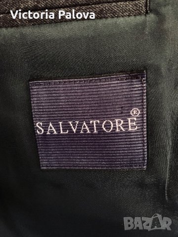 Луксозно ново сако SALVATORE, снимка 3 - Сака - 42912128