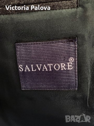 Луксозно ново сако SALVATORE, снимка 3 - Сака - 42912128