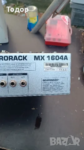 Пулт Behringer MX1604A, снимка 11 - Ресийвъри, усилватели, смесителни пултове - 48800297