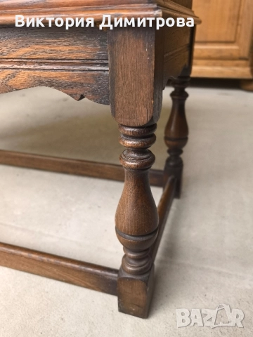 Дъбов Скрин Jacobean , снимка 7 - Скринове - 52081345