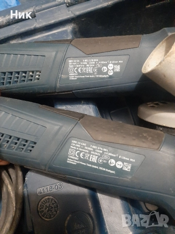 Шлайф машини за бетон Бош, снимка 5 - Шлайфмашини - 52630757