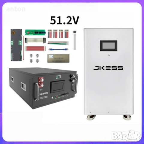 17kWh литиева батерия акумулатор за соларна система lithium cell battery solar system LiFePO4 LFP