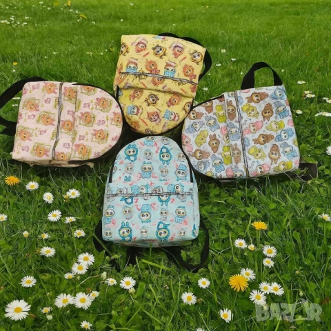 Детска раничка с весели герои – удобство и настроение за всяко дете labubu, снимка 8 - Раници - 51927104