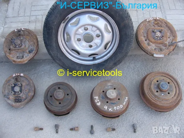 К-ти ДЖАНТИ 4x114,3 с ГУМИ 155 R13 цола SUZUKI SUBARU MAZDA за Ремарке Колесар Платформа и др.БАРТЕР, снимка 6 - Части - 49521326