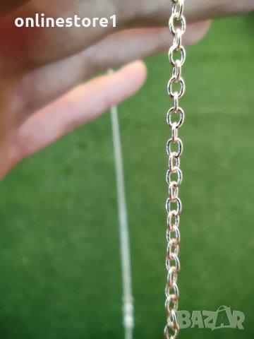 Сребърна верижка 925 - V107, снимка 2 - Колиета, медальони, синджири - 30117465