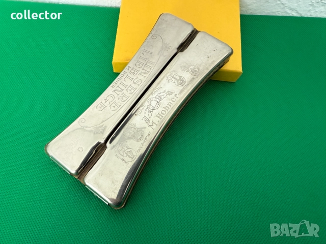 Октавна хармоника Hohner Unsere Lieblinge 80-дупки. №7630, снимка 4 - Антикварни и старинни предмети - 52489637