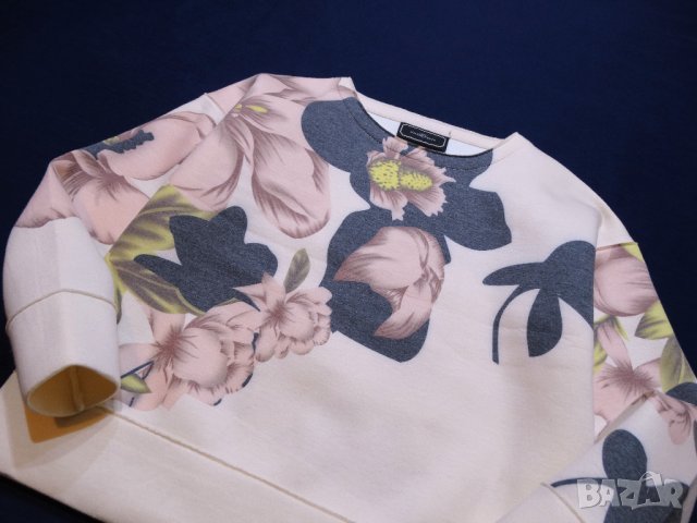 By Malene Birger Дамска Флорална Блуза Size S/M, снимка 4 - Блузи с дълъг ръкав и пуловери - 29160872
