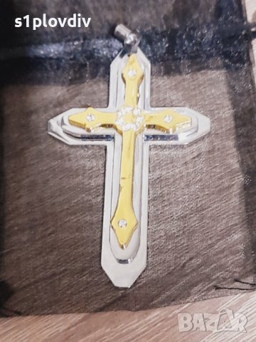 Голям кръст за ценители, снимка 2 - Колиета, медальони, синджири - 36597425