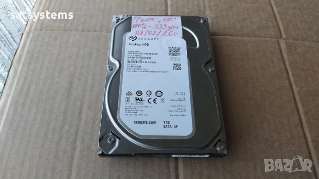 Хард диск Seagate Barracuda Desktop HDD ST1000DM003 1TB SATA 6.0Gb/s