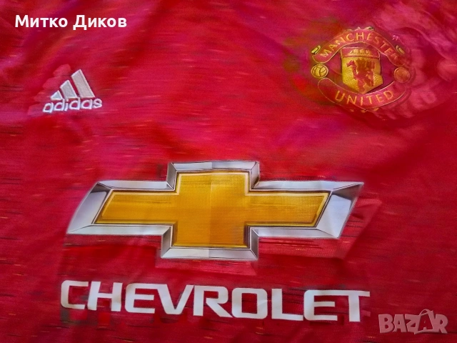 Манчестър Юн. маркова на Адидас футболна тениска #10 Рашфорд размер ХЛ, снимка 12 - Футбол - 53877669