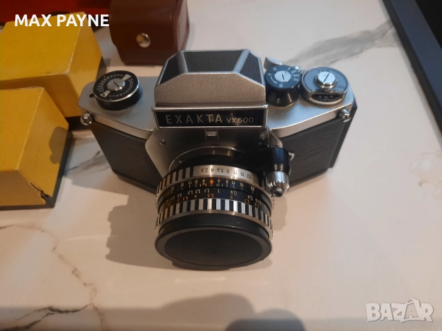 Камера Exakta VX500 със Аксесоари, снимка 5 - Фотоапарати - 52118732