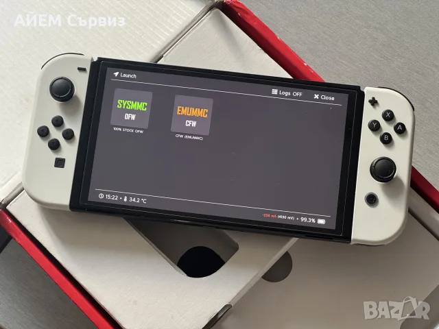 Nintendo Switch OLED с чип и 512GB