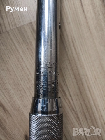 Динамометричен ключ 3/8 с диапазон до 11,1 кг( 110 нм ), снимка 3 - Ключове - 54014536