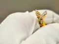  ЗЛАТЕН МЕДАЛЬОН С ДИАМАНТИ, снимка 3