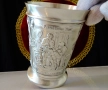 Чаша от калай,халба 300 мл.,Баварските пощи. , снимка 8