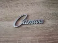 Chevrolet Camaro сребриста емблема стар стил, снимка 1