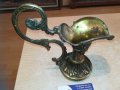 кана-горна част-мед/месинг-19х19х9см-внос холандия, снимка 4