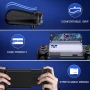 Безжичен мобилен геймпад HASACOOL за iPhone/Android с джойстик с ефект на Хол, RGB, снимка 8