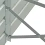vidaXL Градинска висока леха поцинкована стомана 480x80x45 см зелена, снимка 6