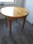 Разтяща се маса масив чам , снимка 1