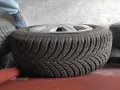 Метални джанти със зимни гуми и тасове 5x112. ,6Jx15H2, Et47 VW,AUDI, SKODA, снимка 3