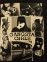 Гъзарска тениска черна с принт GANGSTA-GIRLS и мадами-гангстери.Изчистен черен гръб. , снимка 5
