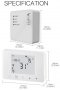 HY09RF WIFI Седмичен програмируем, радио управляем дигитален стаен термостат, снимка 4