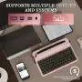 YUNZII QL75 Retro Typewriter – механична клавиатура QMK/VIA, RGB, 3 режима, снимка 12