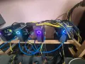 GPU риг 4× RTX 5060 Ti 16GB – 64GB VRAM, i5-12400F, NVMe, почти нов, снимка 3