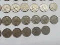 голям лот от 31 монети от 1/4 долар от различни години, снимка 3