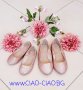 Официални Детски обувки -Балеринки за момиче, снимка 4
