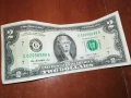 2 ДОЛАРА-РЯДКА БАНКНОТА ЗА КОЛЕКЦИЯ 1408251057, снимка 1