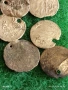 Лот сребърни монети 13 броя продупчени за носия, забрадка Колекция 54364, снимка 5