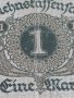 Райх банкнота 1 марка 1920г. Германия перфектна за колекция 28202, снимка 7
