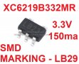 XC6219B332MR SOT23-5 SMD MARKING - LB29  3.3V/150ma - 2 БРОЯ