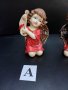 Ангели с мандолина и червена рокля, изработени  от висококачествен полирезин -модел А и Б ., снимка 3