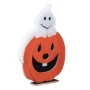 Halloween / Хелоуин настолна декоративна фигурка – духче с тиква_1206922, снимка 2