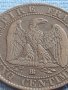 Рядка монета 5 сантима 1864г. Франция Наполеон трети за КОЛЕКЦИЯ 30419, снимка 3