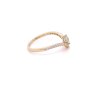 Златен дамски пръстен 1,71гр. размер:56 14кр. проба:585 модел:21928-4, снимка 2