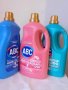 Течен прах за пране ABC 2.7 л. , снимка 1 - Перилни препарати и омекотители - 44461573