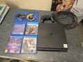 Playstation 4 Slim 6 игри един джойстик и кабели, снимка 1