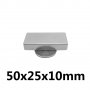 50x25x10mm МАГНИТ-40кг. неодимов N52, Neodymium magnet NdFeB magnit, снимка 3