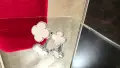 Van Cleef & Arpels VCA Silver Mother of Pearl Magic Alhambra Between the Finger Дамски Пръстен, снимка 1