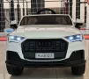 Акумулаторен джип Audi Q7 12V с меки гуми с Кожена седалка , снимка 9